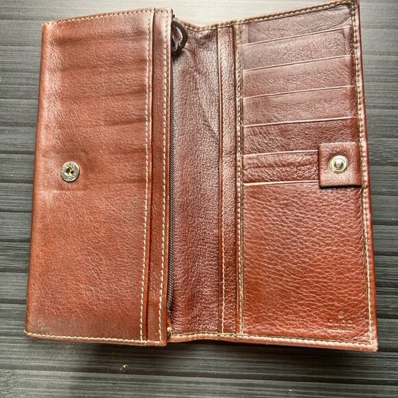 Gucci Long Wallet Wallet Saifu Long Wallet with Zipper - Picture 3 of 4